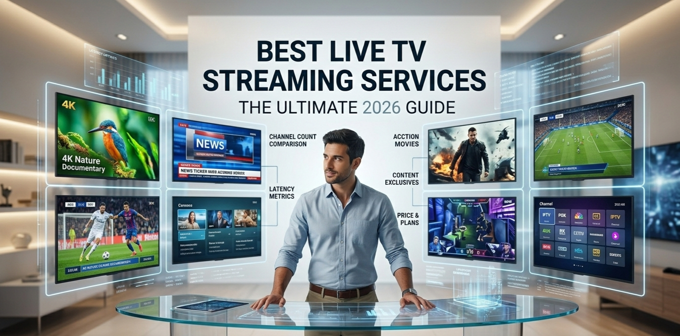 Best Live TV Streaming Services 2026