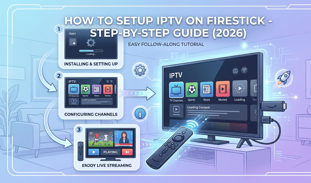 How to Setup IPTV on Firestick